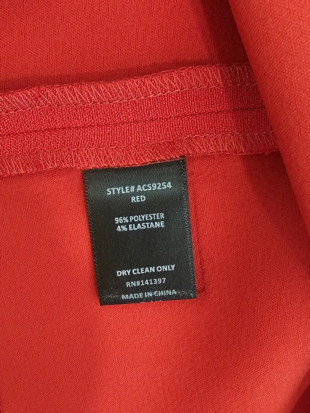 ASTR The Label Sophie Red Bow Embellished Mini Skirt ASTR Red Men’s Dress PantsI - Picture 7 of 9